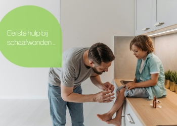Eerste hulp bij schaafwonden 