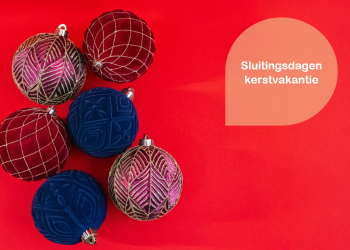 Sluitingsdagen Kerstvakantie