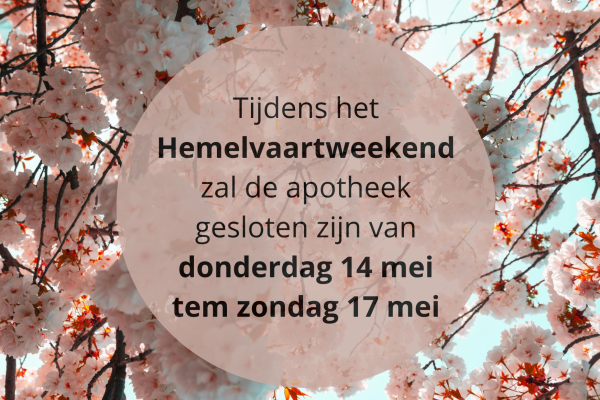 Hemelvaartsluiting 