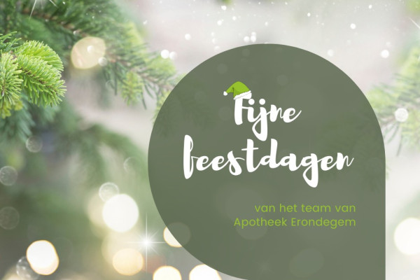 Fijne feestdagen!